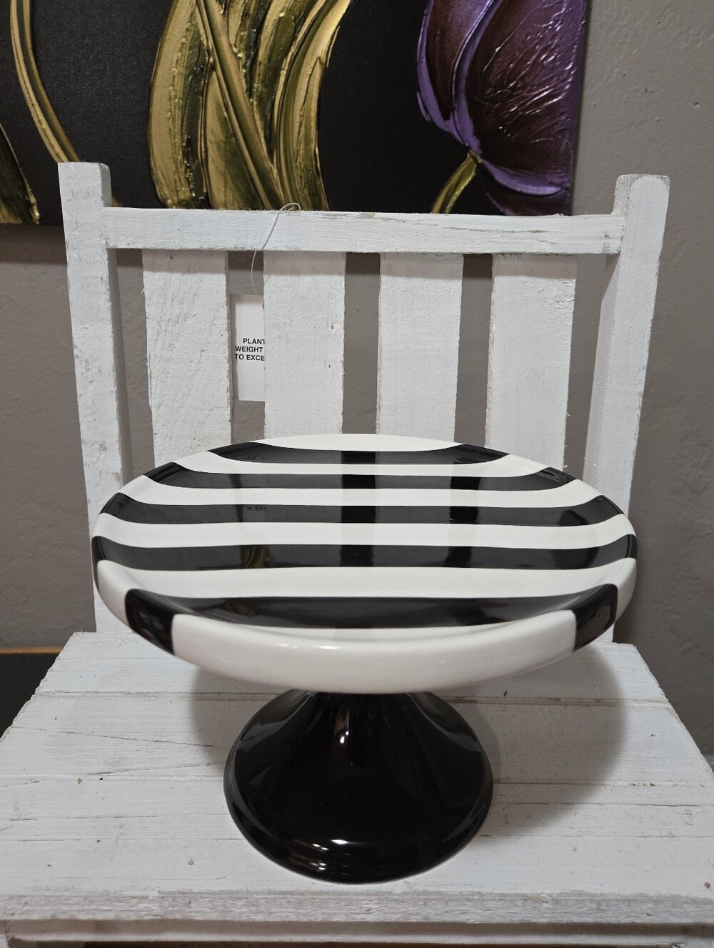 Target Bullseye Playground Halloween Cake Stand